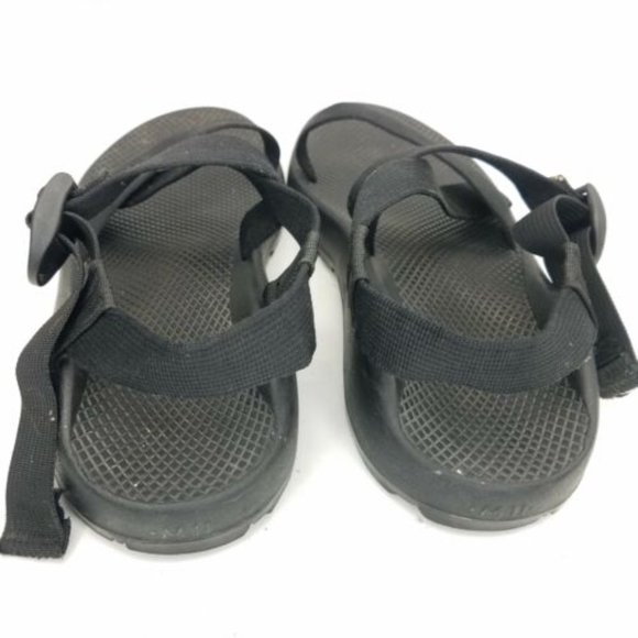 Chaco Z Cloud Black Strappy Sandals Open Toe Water Hiking Shoes Mens Size 11 main image 4